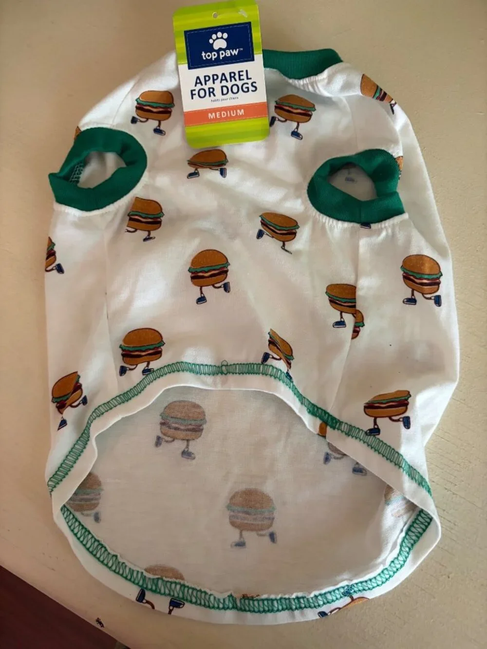 Pet Apparel Dog Shirt Top Paw 